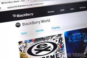BlackBerry World Magazasi Hizmete acildi