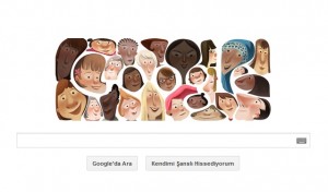 Dunya kadinlar gunu google doodle-womans day 2013