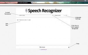 Google Chrome Web Speech ozelligi