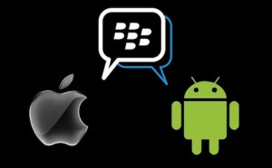 blackberry messenger iphone ve android